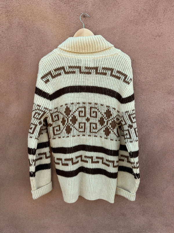 1970's Pendleton "Big Lebowski" Westerly 100% Virgin Wool Cardigan