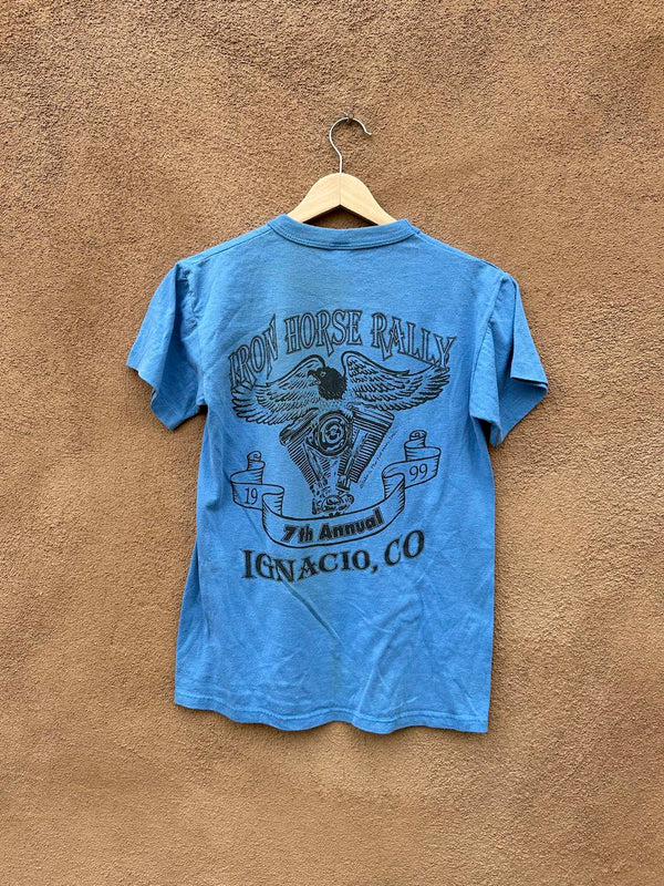 1999 Iron Horse Rally T-shirt Ignacio, CO