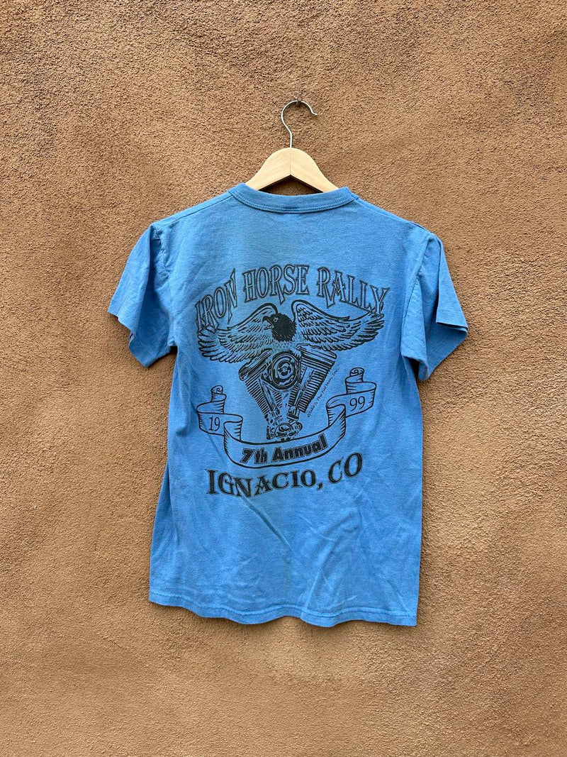 1999 Iron Horse Rally T-shirt Ignacio, CO