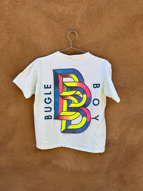 Bugle Boy T-shirt - Faded, Washed Out & Stained
