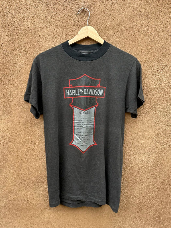 1970's Harley Davidson Patented T-shirt, English's HD - N. Platte, Nebraska