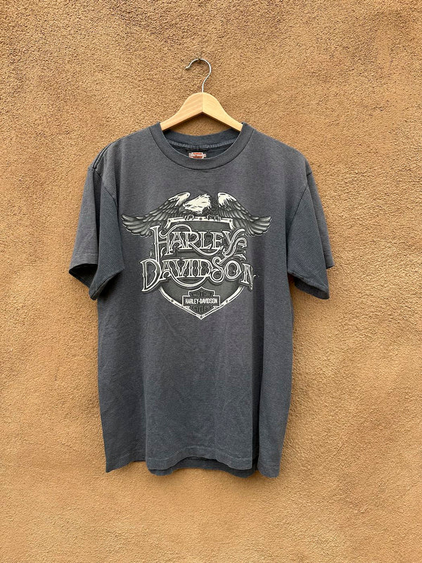 A.D. Farrow Co. Americas Oldest Harley Dealer Columbus, OH Striped HD T-shirt