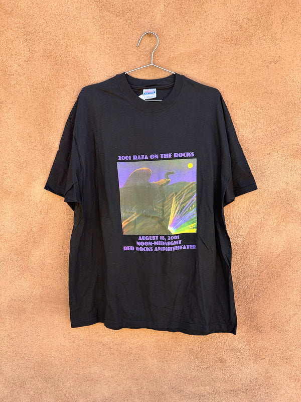 2001 Raza on the Rocks Music Festival T-shirt