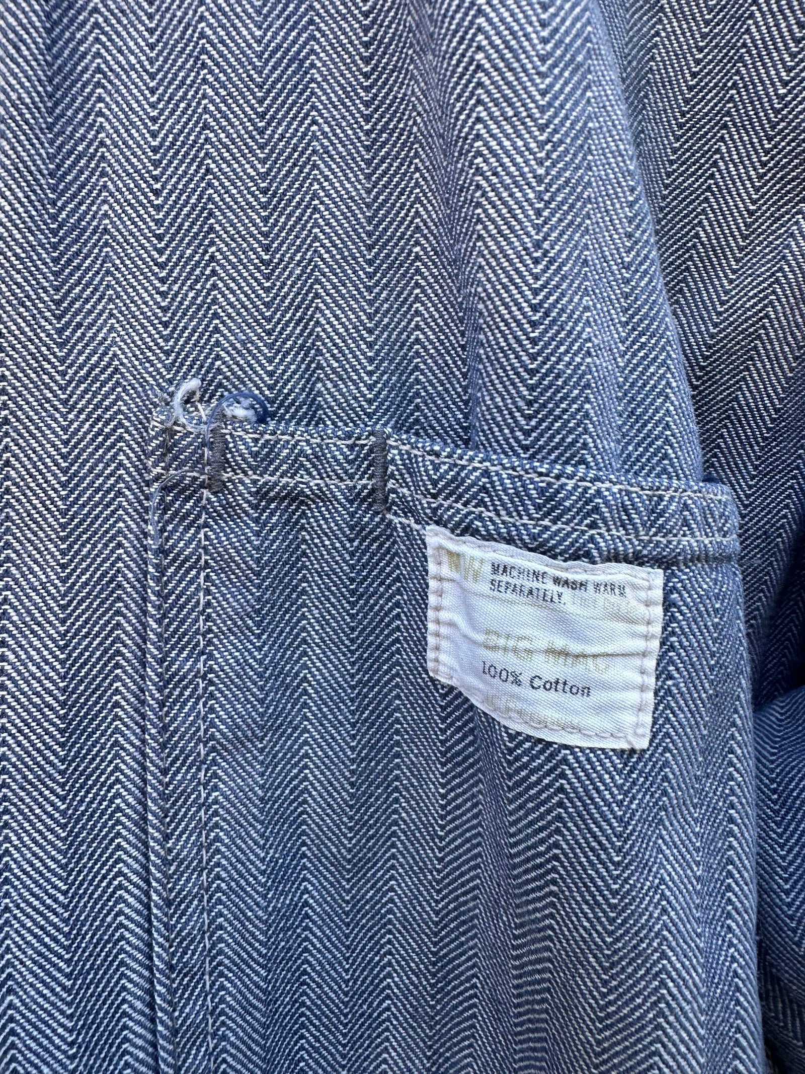 Vintage 1960's Montgomery Ward Big Mac Coverallls – DESERT MOSS