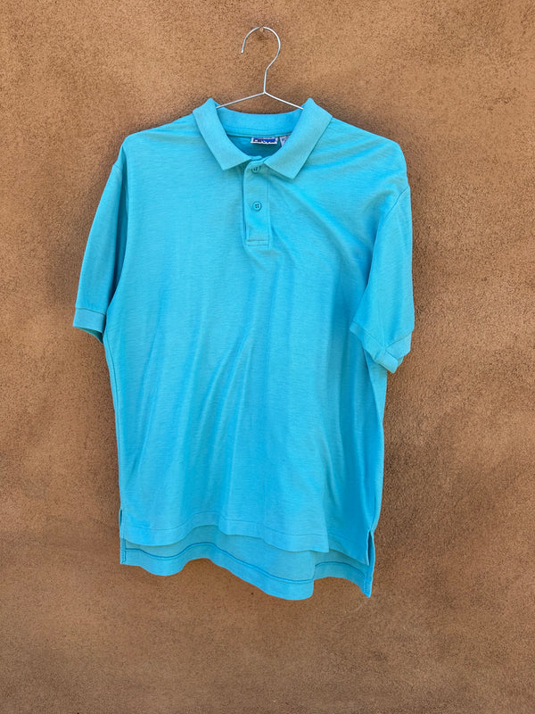 Levi's 1980's Sky Blue Polo Shirt