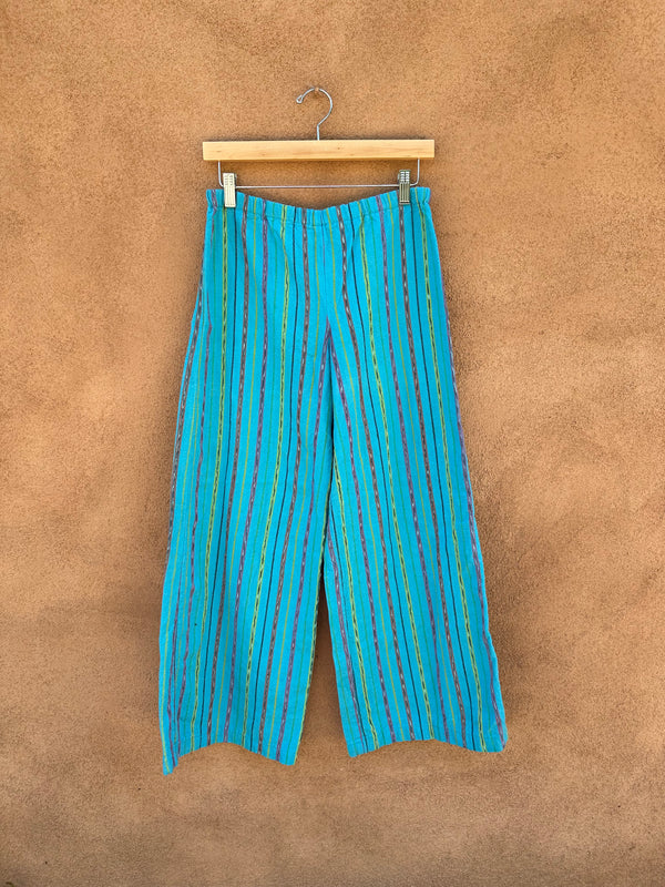 Guatemalan Textile Wide Leg Pants
