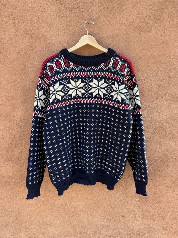 Dale of Norway Scandinavian Ski Sweater - 100% Wool