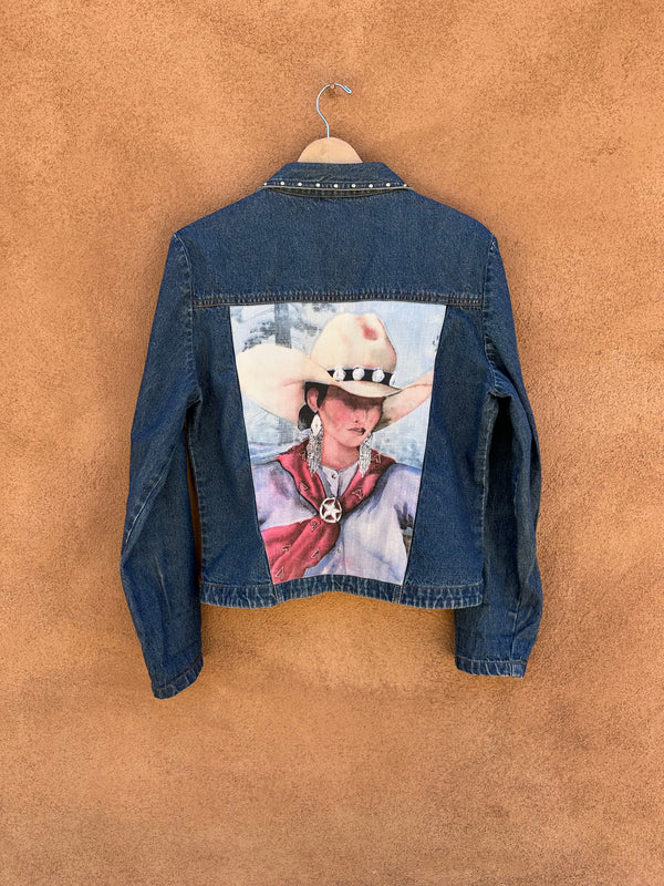 Doreman Burns Cowgirls Denim Jacket by Gordan & James