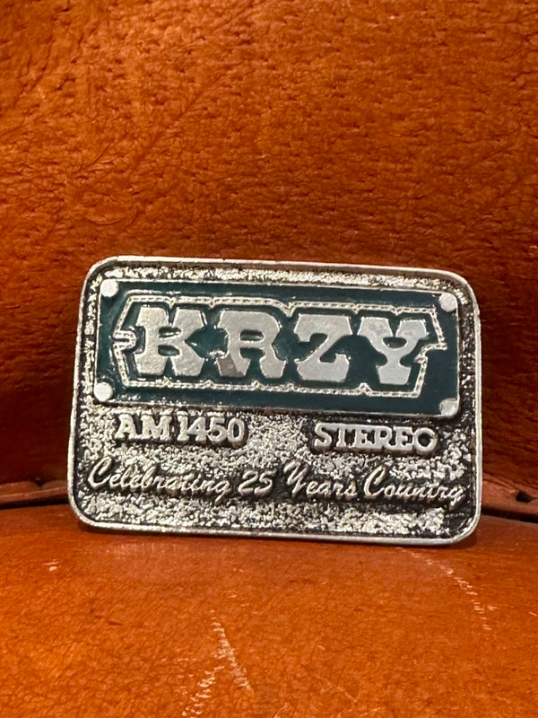 KRZY Belt Buckle - Country Radio
