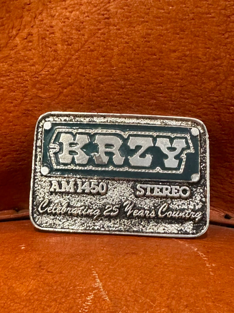 KRZY Belt Buckle - Country Radio