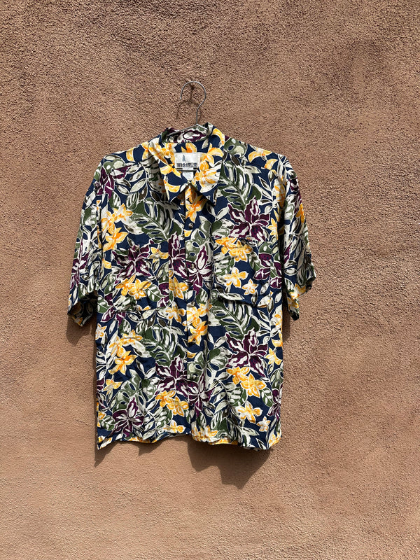 Floral Silk Shirt by Visitor