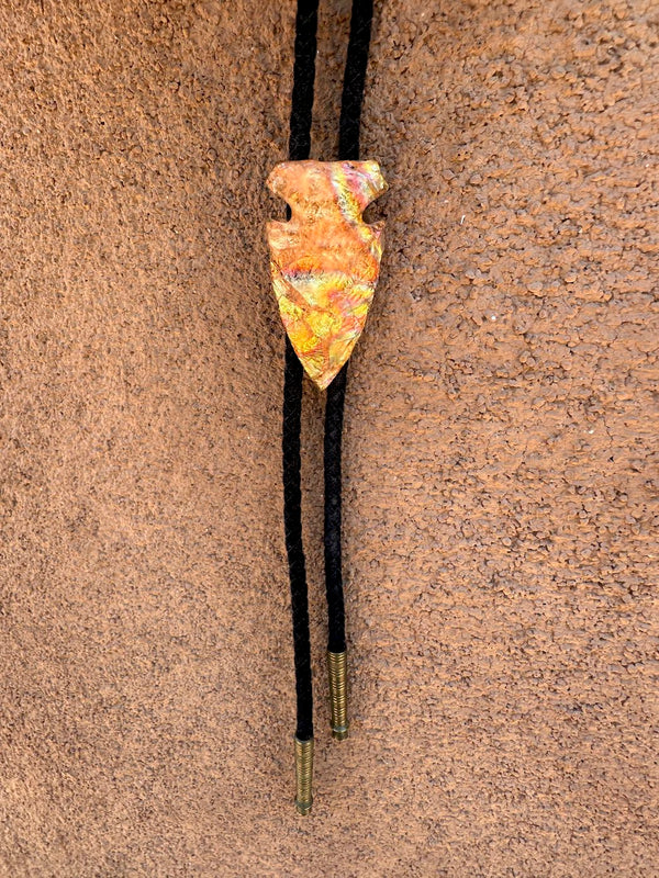 Plastic Arrowhead Bolo Tie