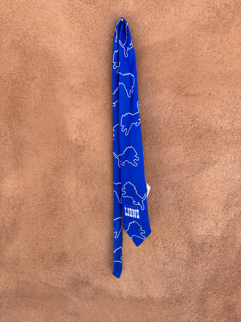 Detroit Lions 90's Ralph Marlin Necktie