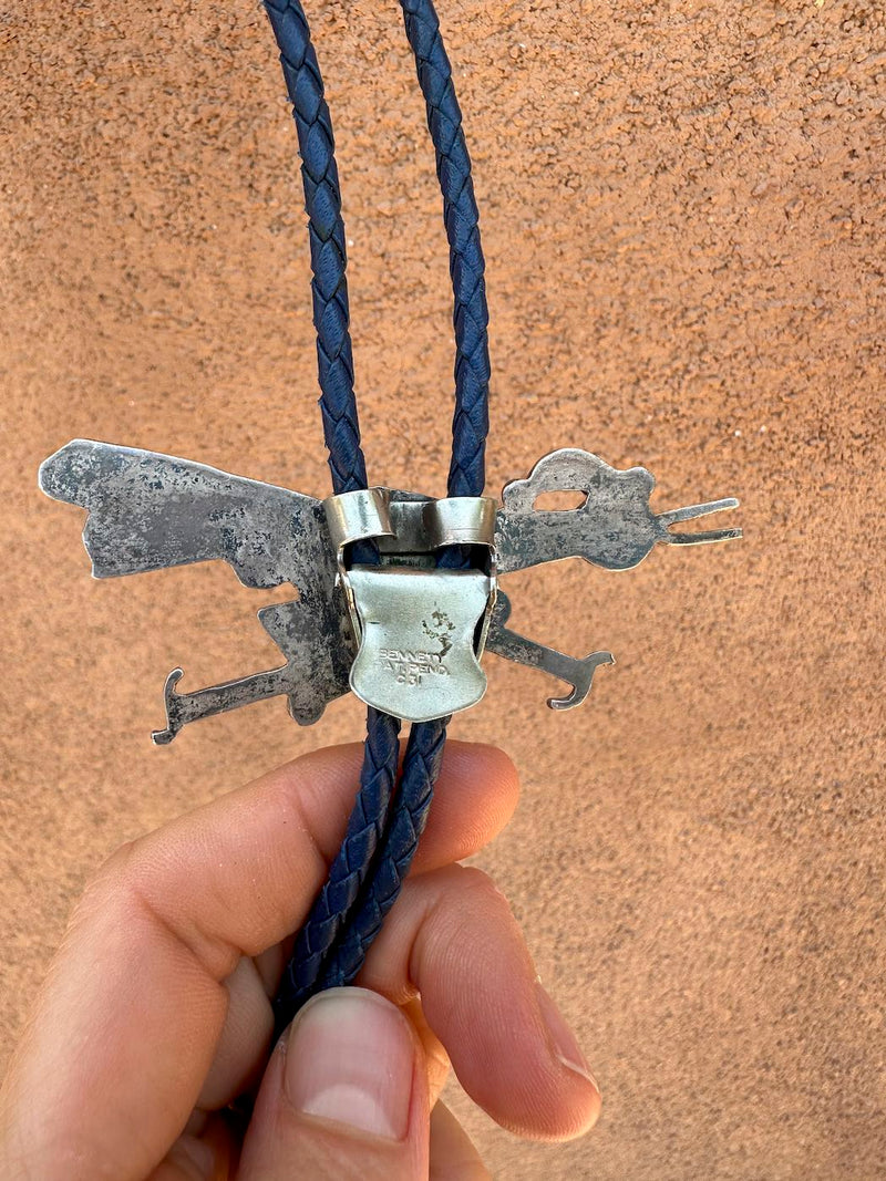 Zuni Roadrunner Bolo Tie