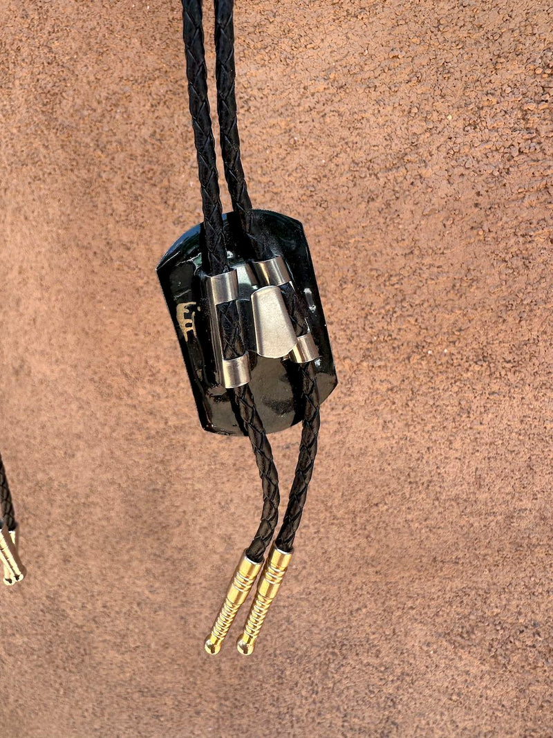 Southwest Style 80's Deco Bolo Tie