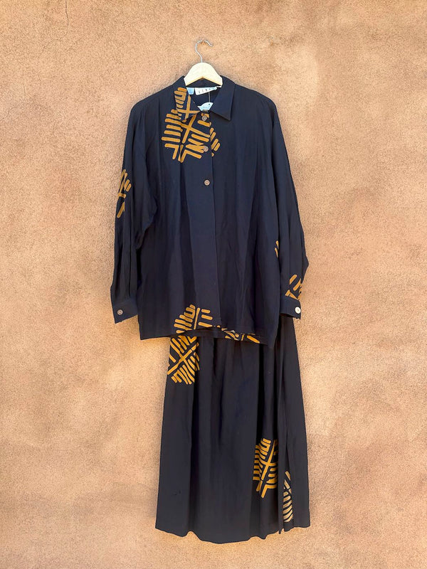 Ann Tjian for Kenar Two Piece Dress Set