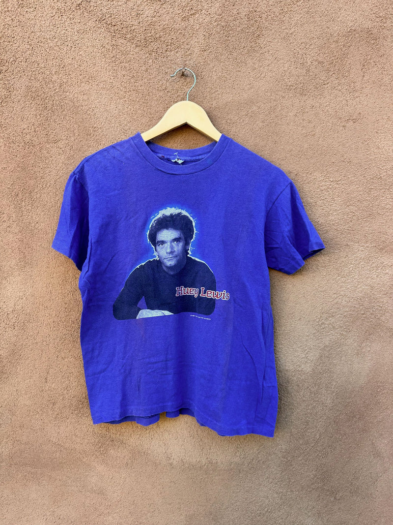 1984 Huey Lewis & The News T-shirt - as is