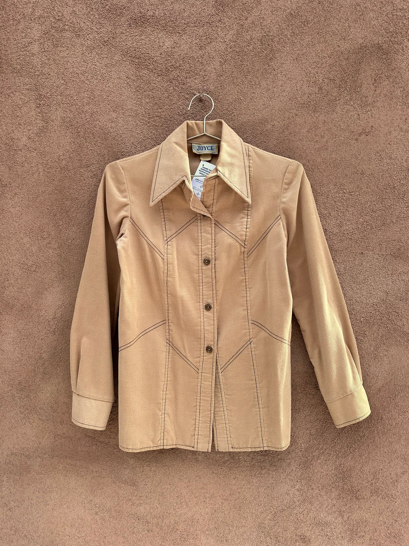 1960's Tan Corduroy Jacket by Joyce