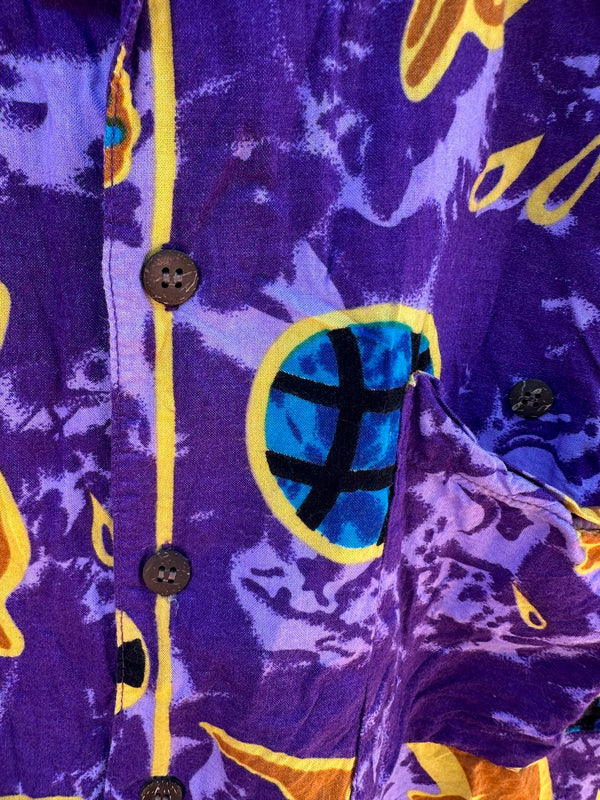 Chiamare Rayon Batik Dolphin Shirt