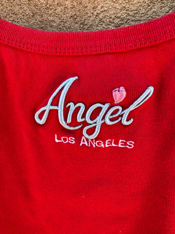 90's Red Angel Tank by Cozy, USA