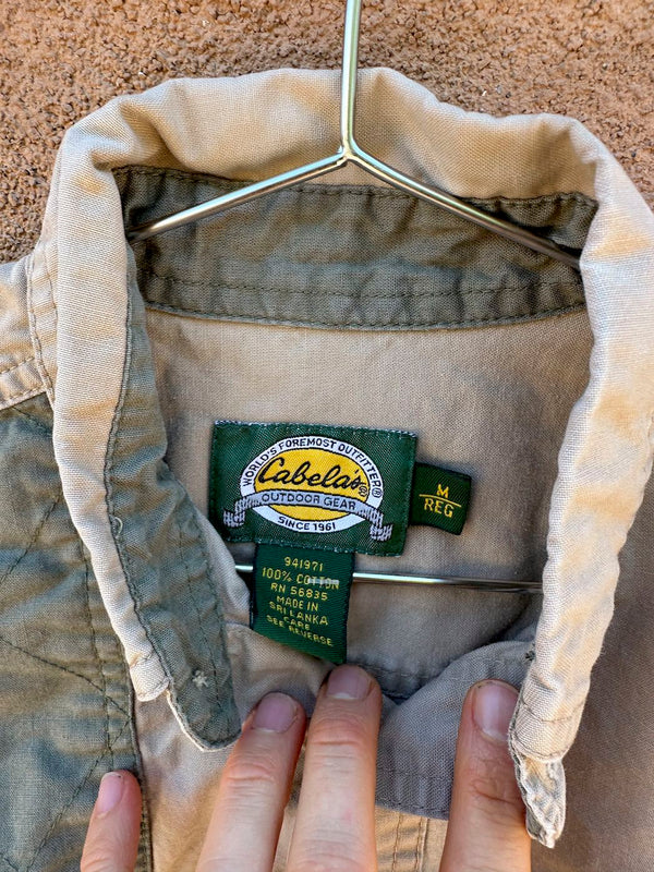Cabelas Hunting Cotton Shirt - as is