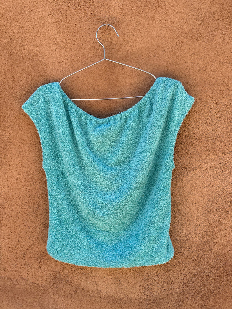 1970's Diva Sport Terry Cloth Top