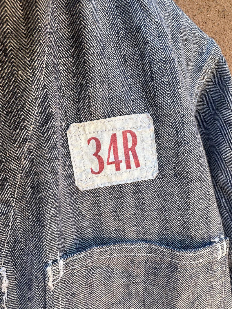 Glen Berry Mfgs, Inc. Denim Coveralls, Union Made 34R