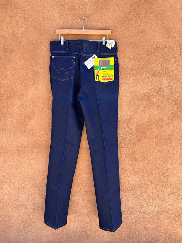 Wrangler Dark Wash Slim Fit Cowboy Cut Jeans 35 x 36