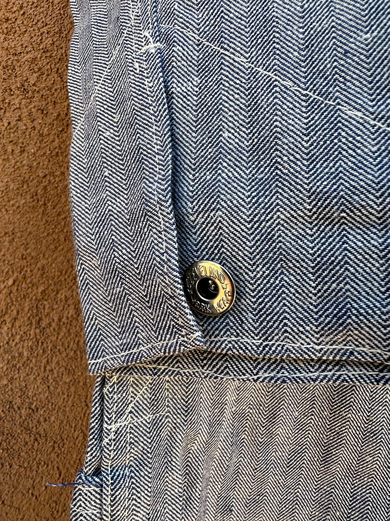 BF Goodrich Denim Coveralls Size 34, Deadstock