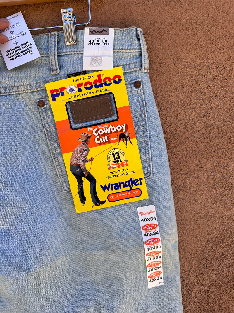 Wrangler Gold Buckle Premium Collection Jeans Cowboy Cut 40 x 34