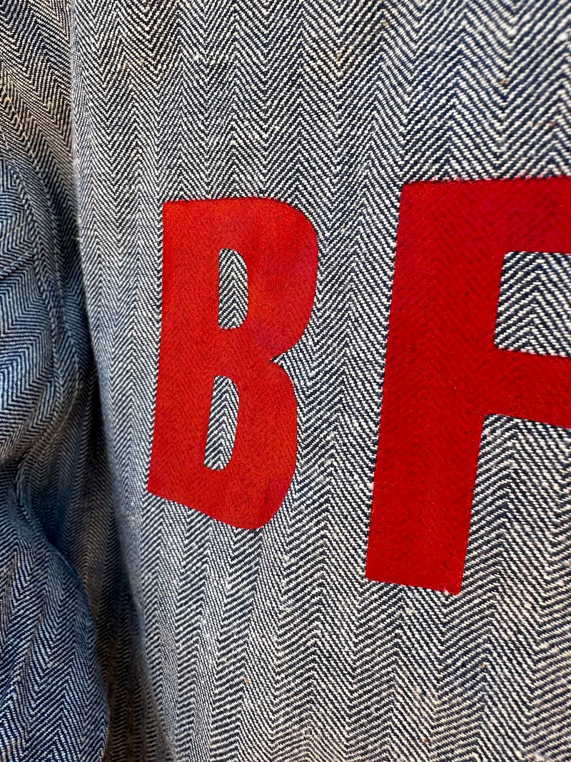 BF Goodrich Denim Coveralls Size 34, Deadstock