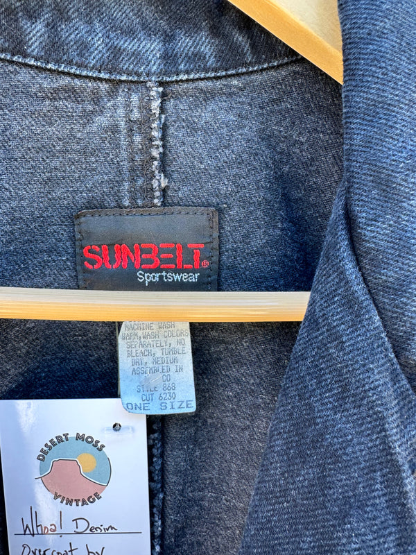 Denim Overcoat by Sunbelt Sportswear