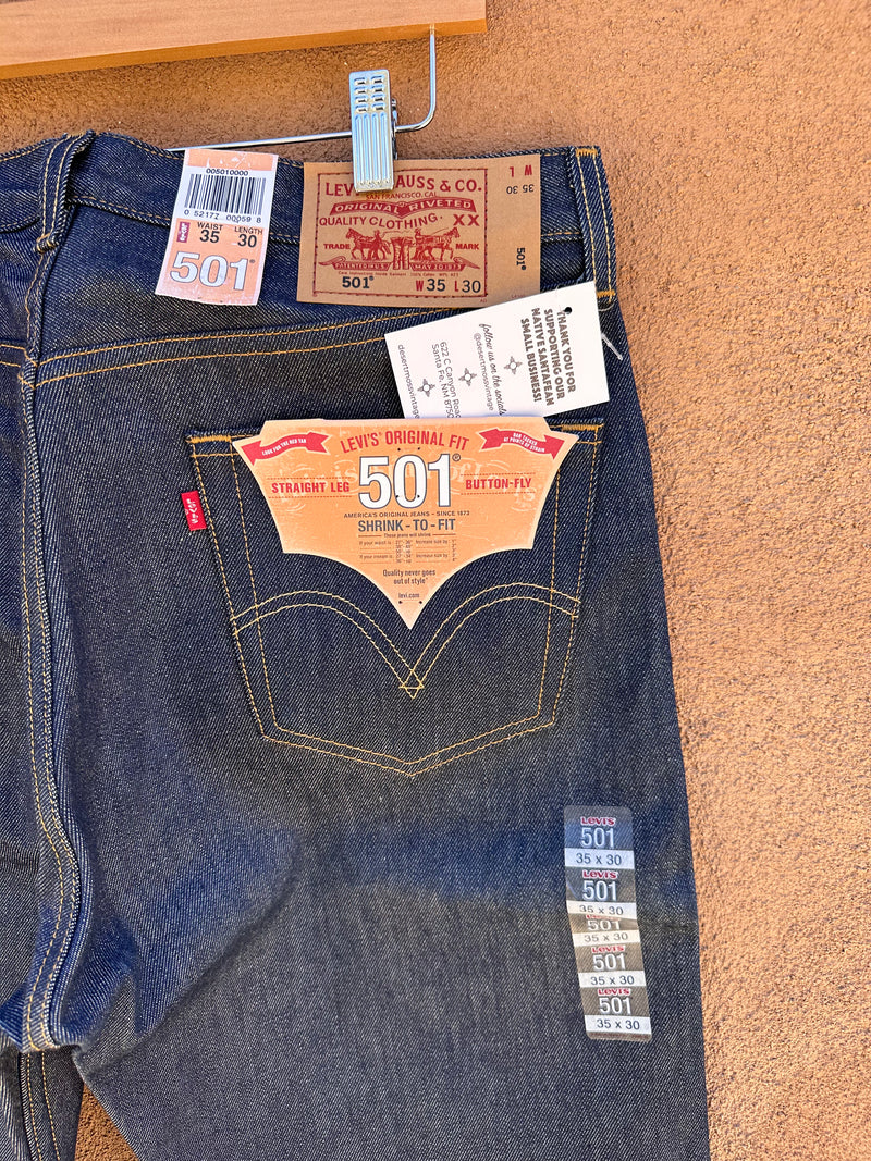 Levi's 501 90's Denim Jeans 35 x 30 - NWT