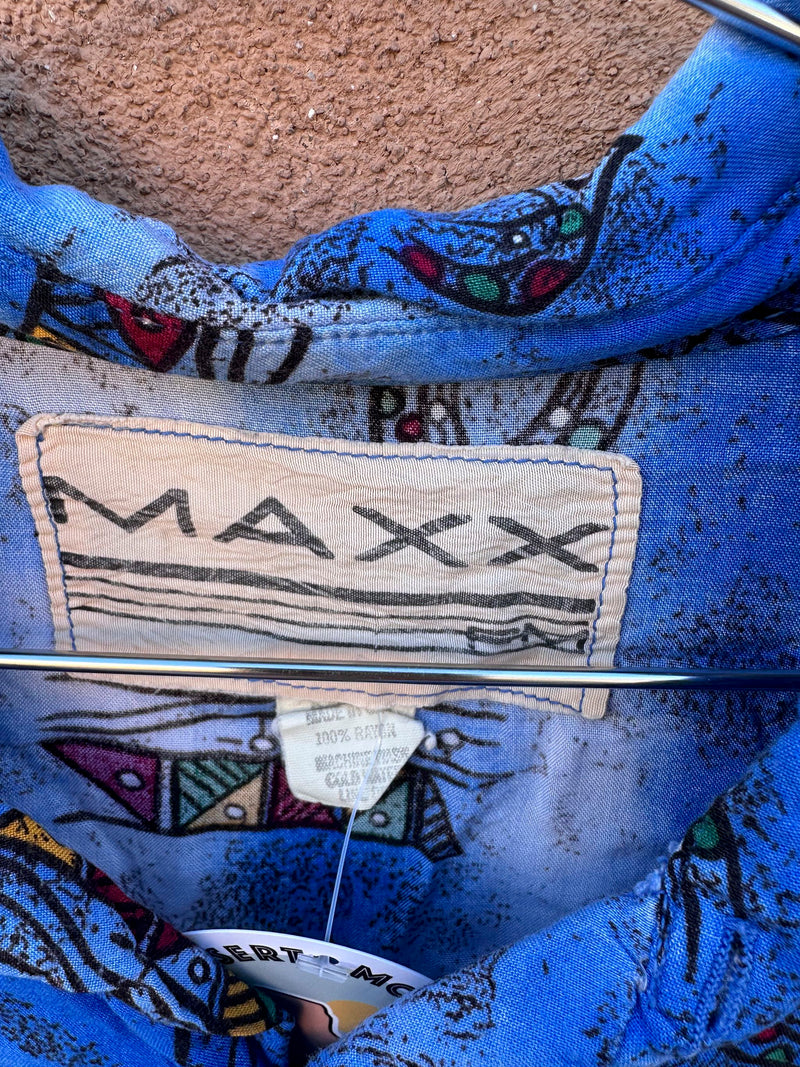 90's Lightweight Summer Shirt by Maxx