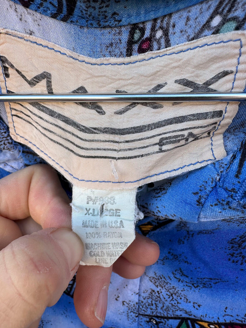 90's Lightweight Summer Shirt by Maxx