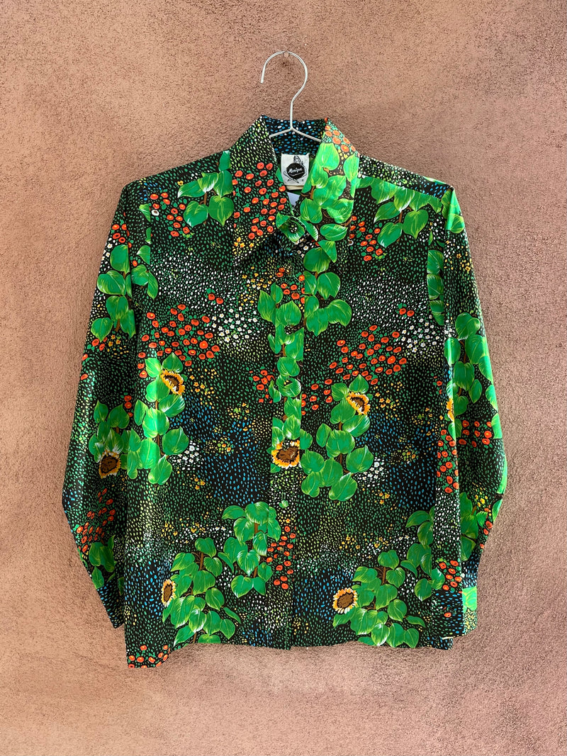 Monique 1960's "Garden" Blouse