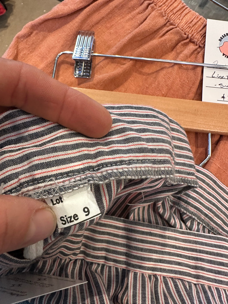 Lightweight Striped Skirt