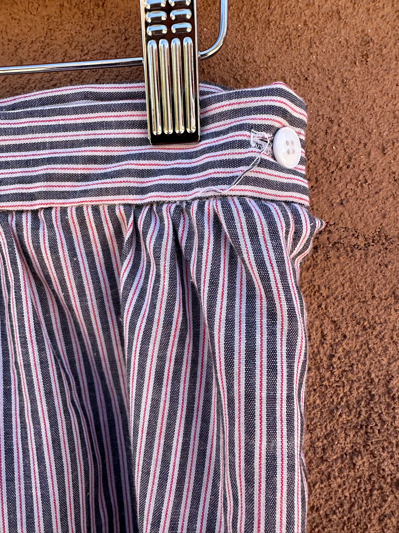 Lightweight Striped Skirt