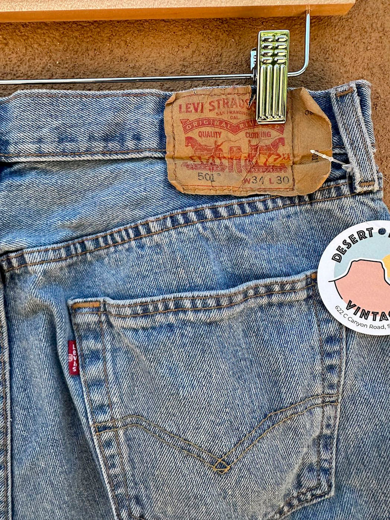 Levi's 501's Jorts 34" Waist