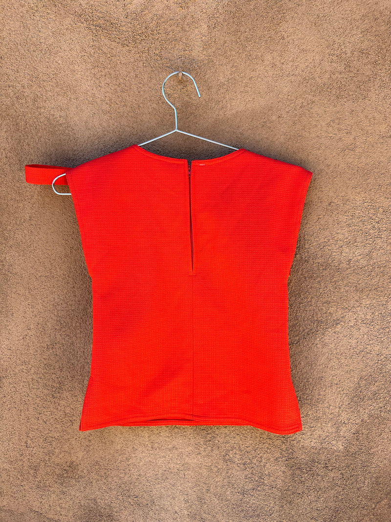 1960's Blouse with Waist Belt