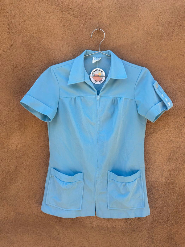 1960's Sky Blue Separate Choice Zip Jacket