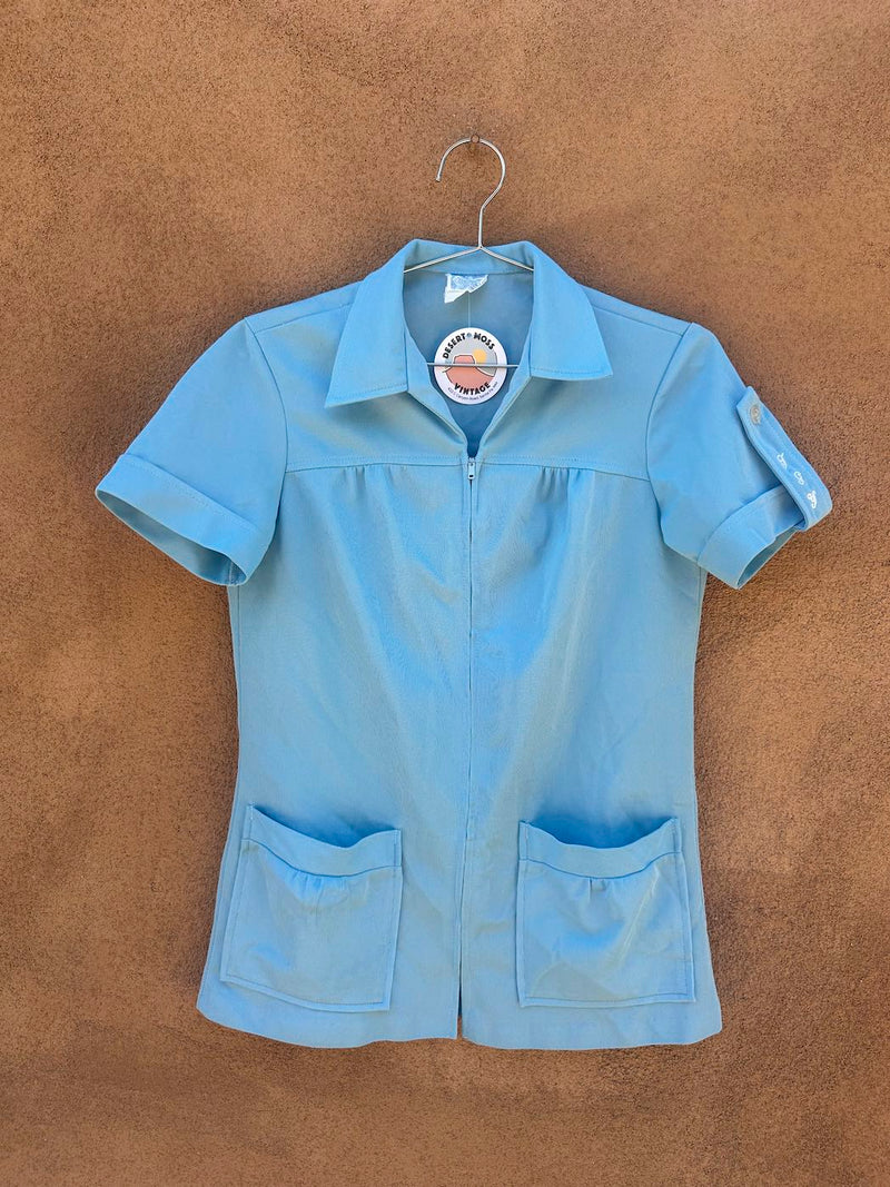 1960's Sky Blue Separate Choice Zip Jacket
