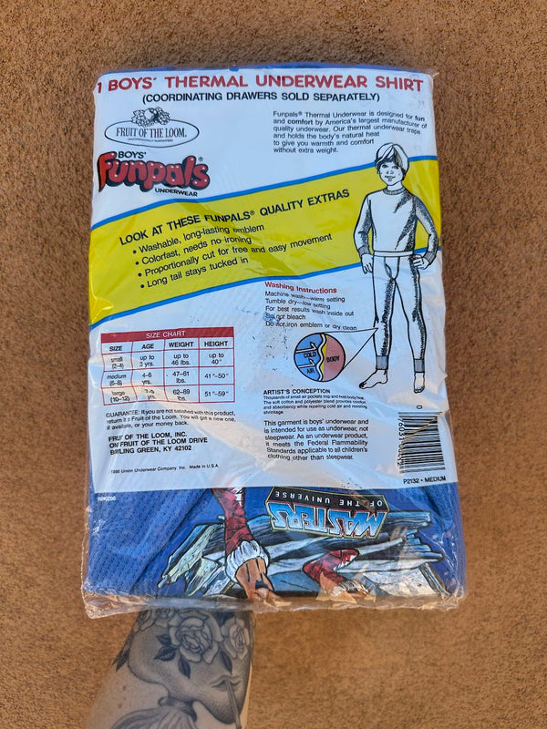 Deadstock He-Man Thermal Top by Funpals