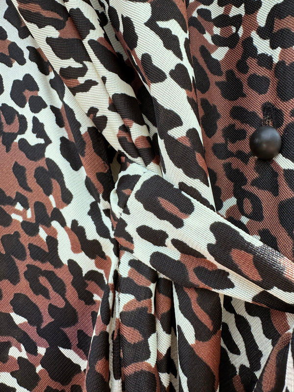 1960's Cole of California Leopard Blouse & Slacks