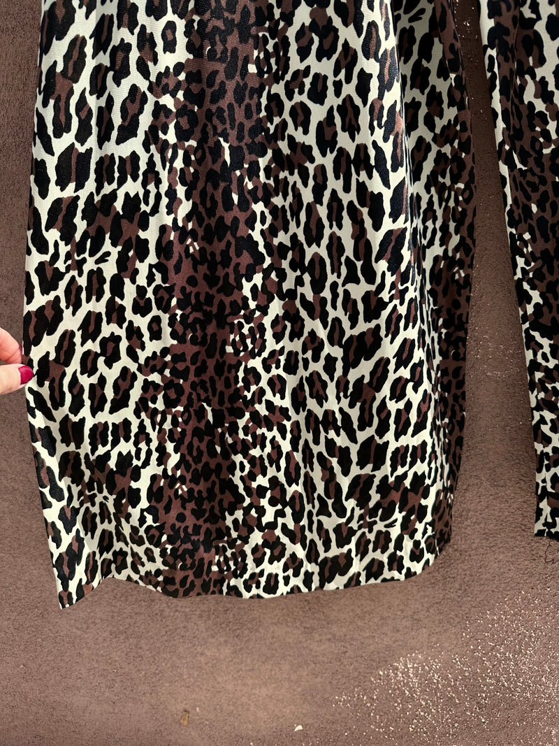 1960's Cole of California Leopard Blouse & Slacks