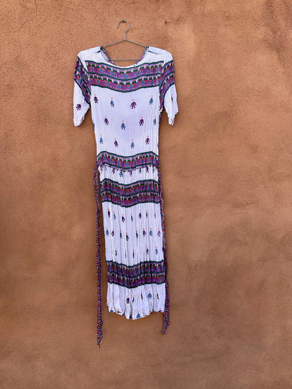 Bandhini Summer Belted Dress