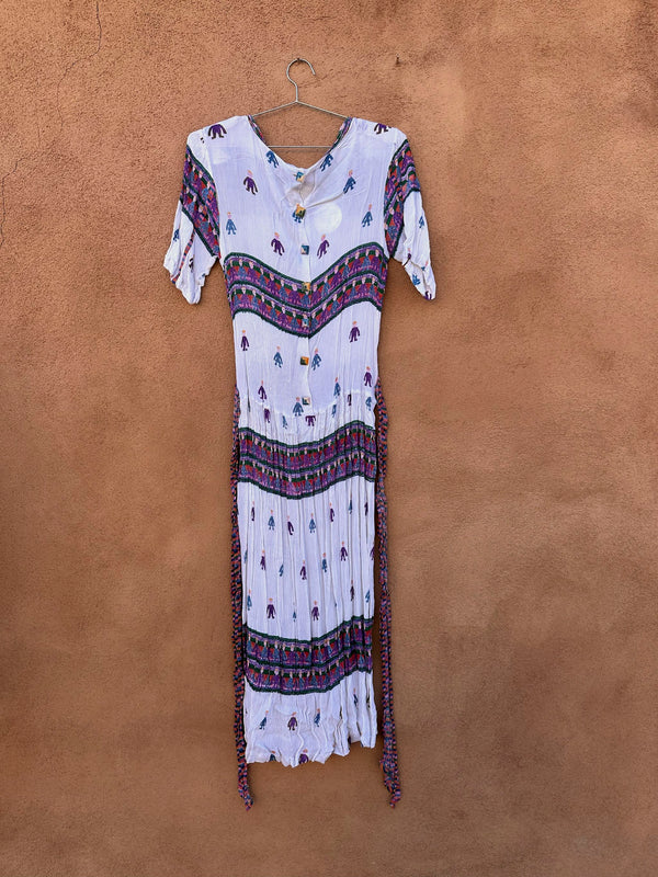 Bandhini Summer Belted Dress