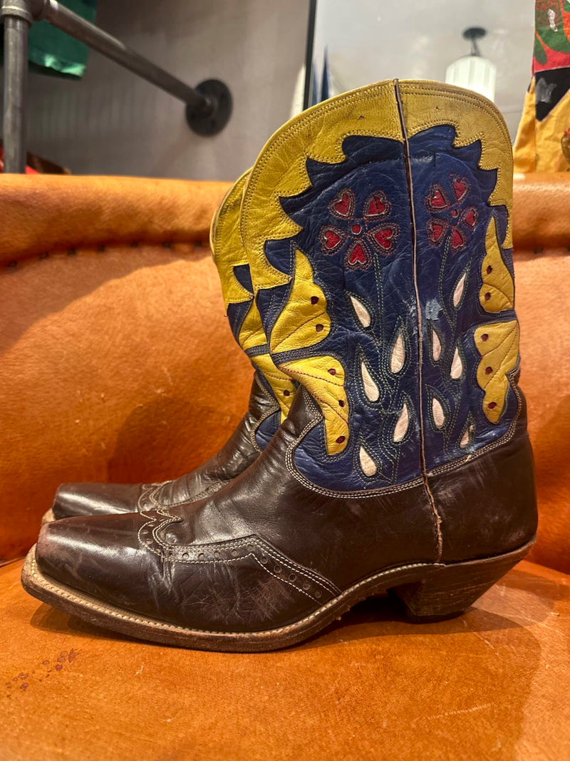 Custom 1950's Butterfly Boots, 8.5/9