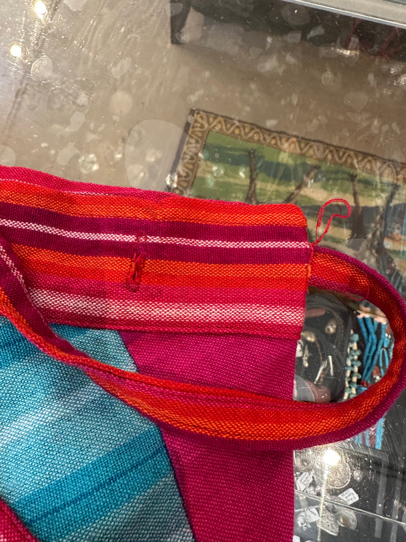 Guatemalan Textile Patchwork Wrap Skirt