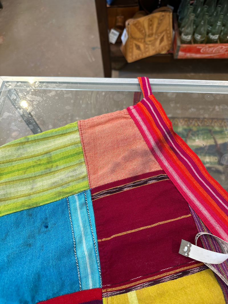 Guatemalan Textile Patchwork Wrap Skirt